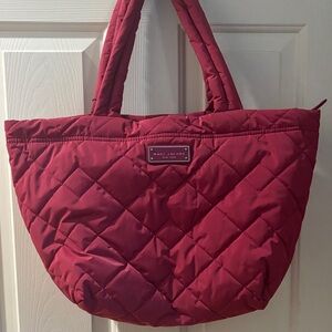 Marc Jacobs Red Quilted Tote Bag
